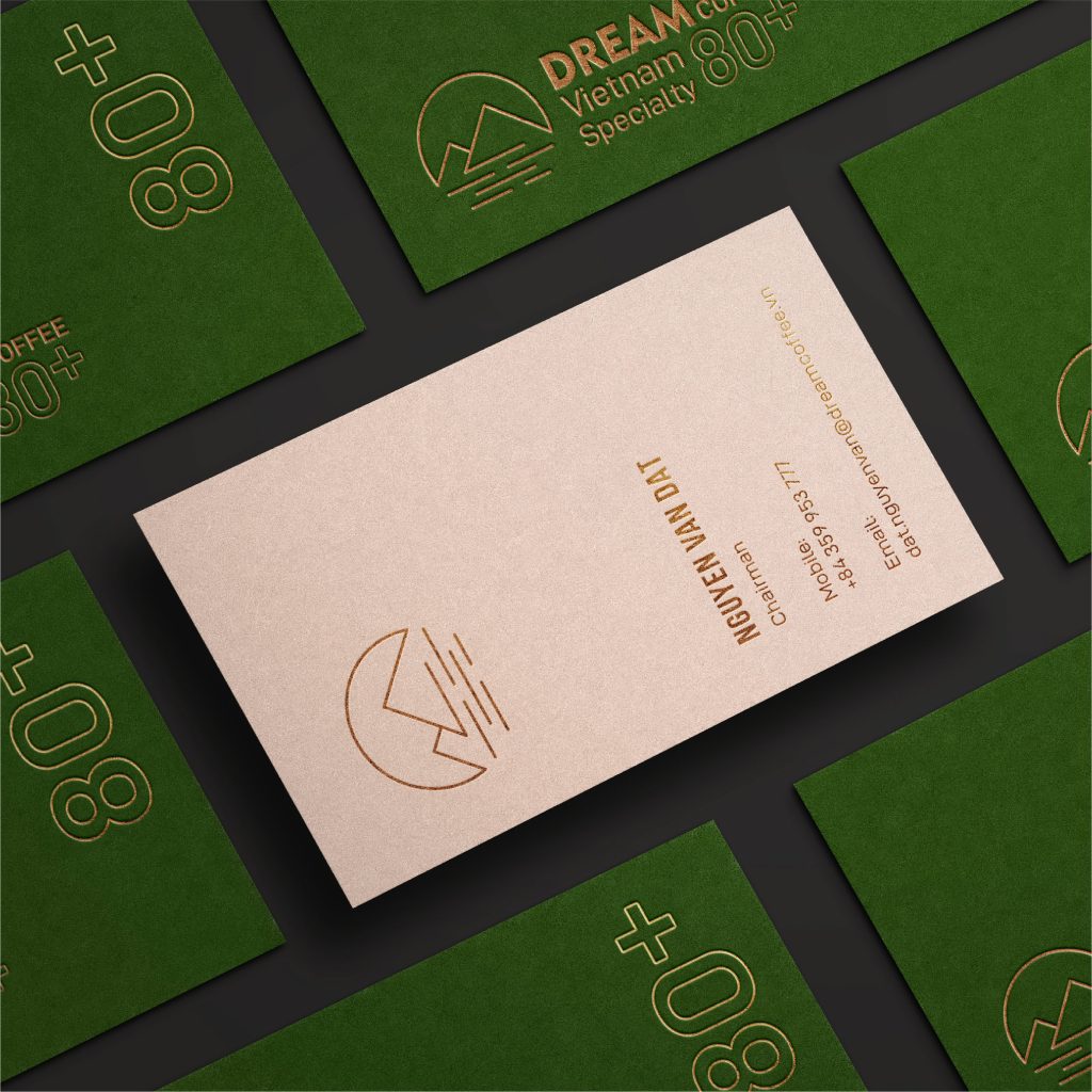 Thiết kế bộ nhận diện thương hiệu Dream Coffee